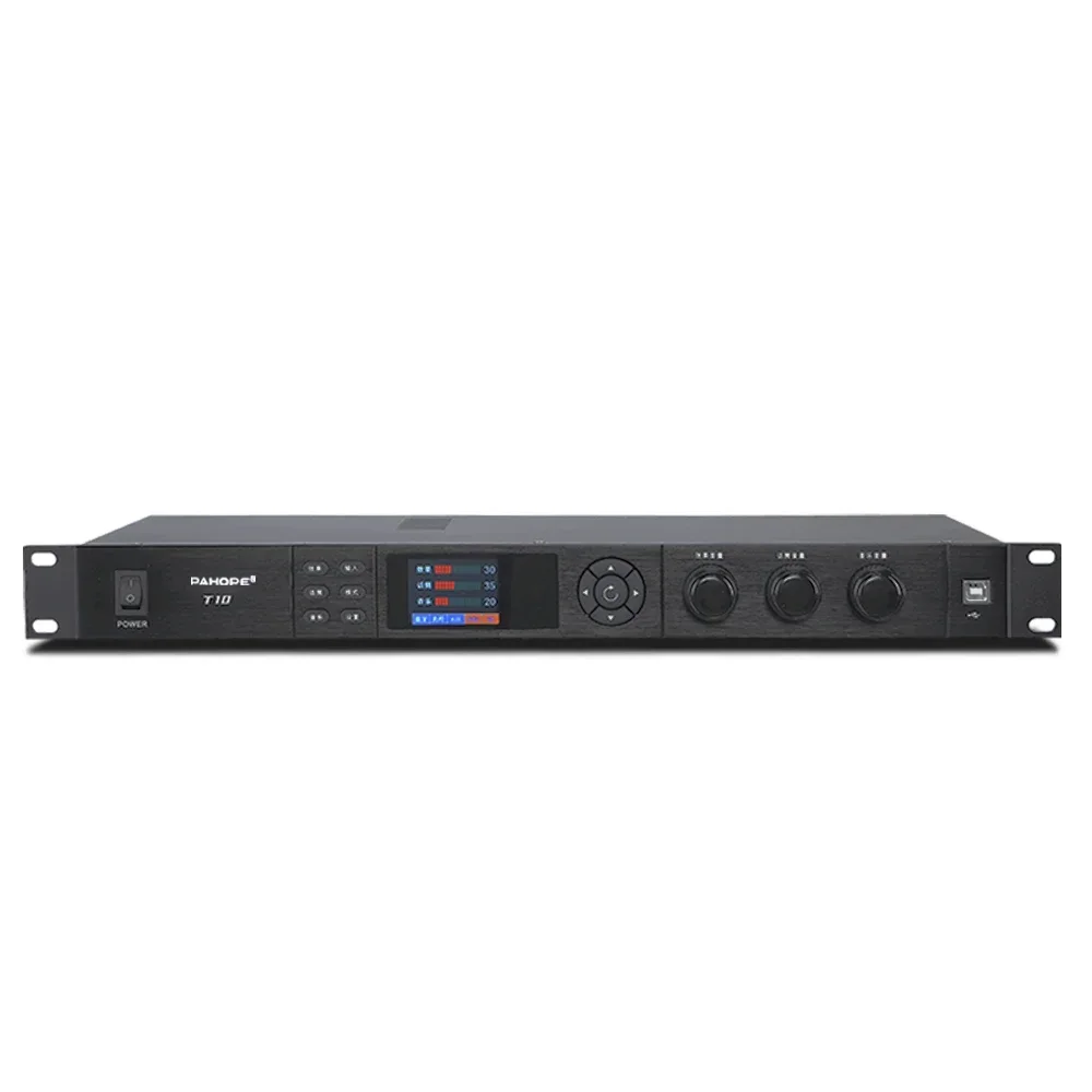 Digital Audio Processor Dual- DSP With Bluetooth Front Effector KTV 5.1Pre - Effects For Karaoke System