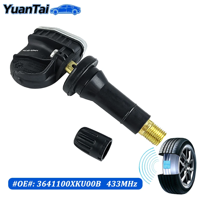 

3641100XKU00B Tire Pressure Monitor Sensor for Great Wall 7 Wingle Voleex C30 5 6 433MHZ Accurate TPMS 2016 2017 2018 2019 2020