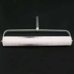 DIY 50CMX14MM Spiked Aeration Floor Roller Hand Tools Self Levelling Cement Defoaming Roller Screed Tools Accessories