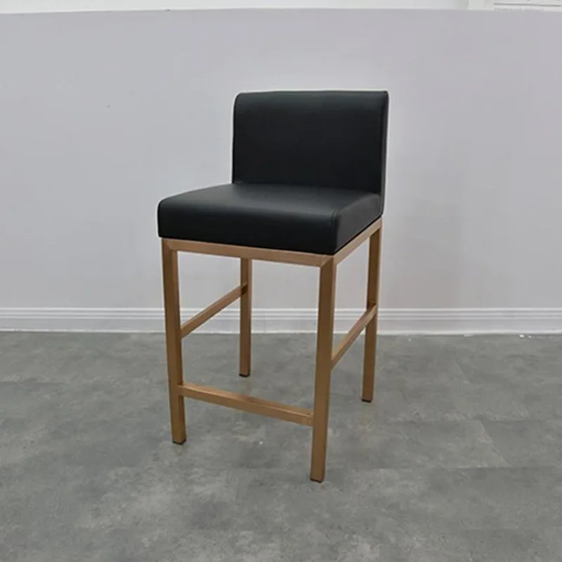 Custom. Shopping Mall Counter Stool Backrest High-Leg Reception Chair Glasses Jewelry Store Cashier Bar Stool Default Others