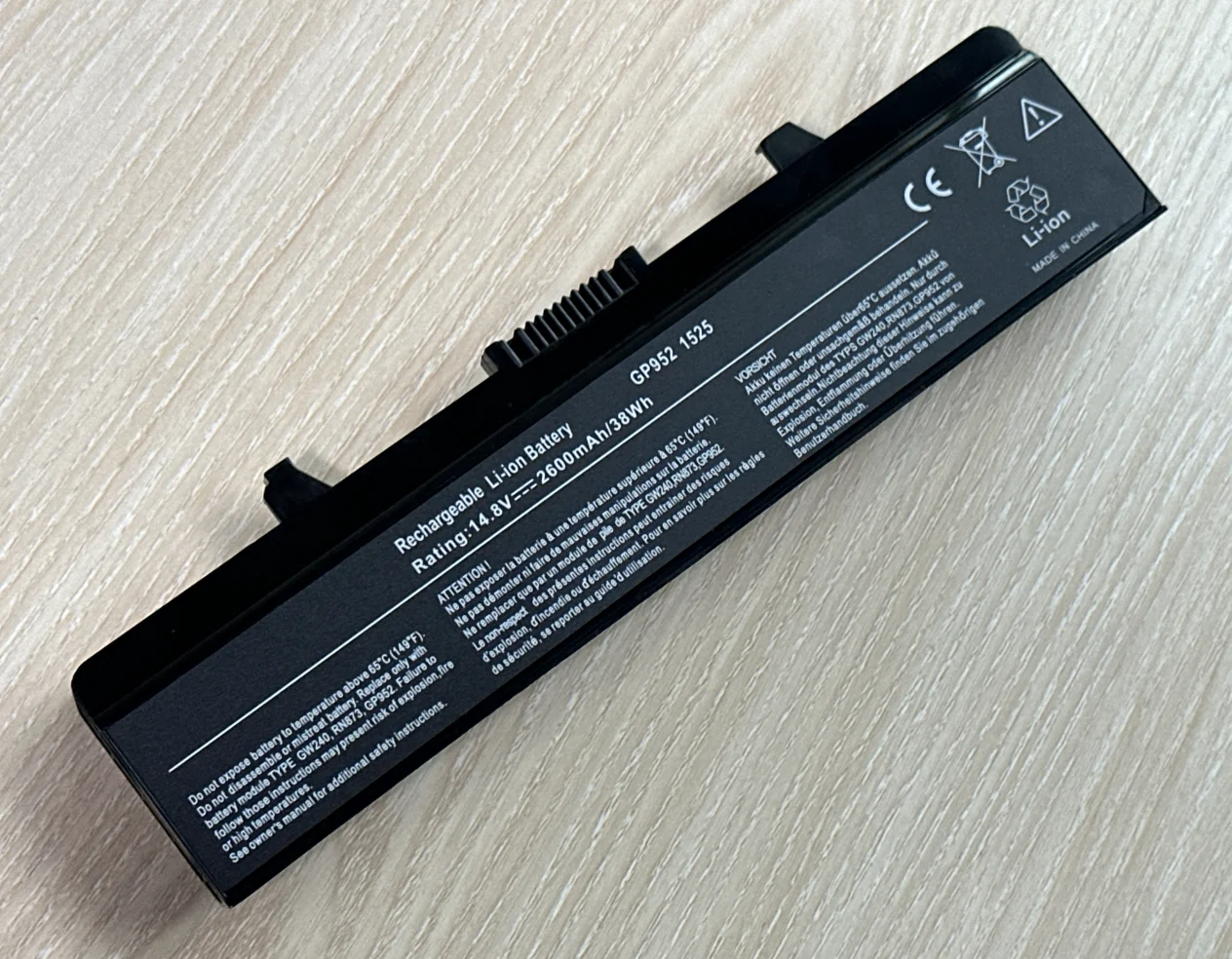 SeagullStar 4 Cells 2600mAh Battery for Dell Inspiron 1525 1526 1545 1546 1440 1750 PP29L PP41L GW240 GW241 451-10478