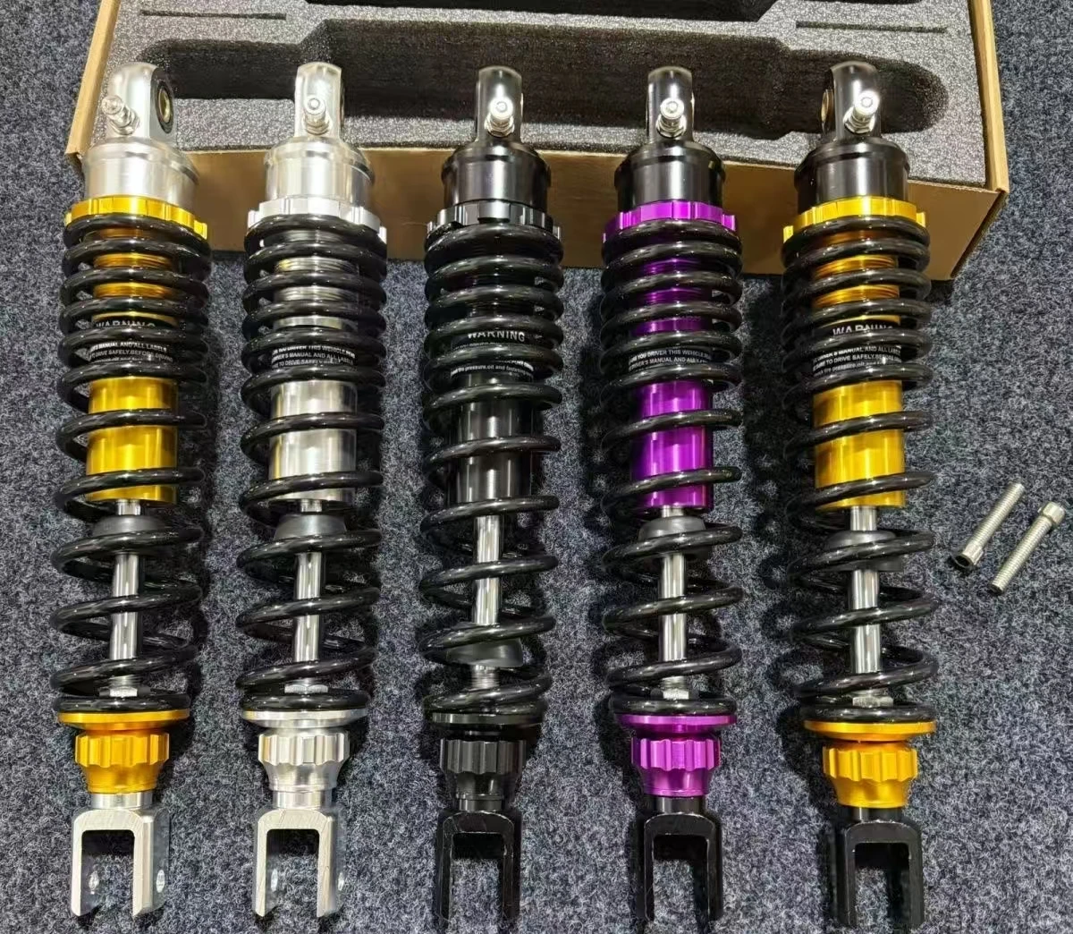 Adjustable 11.5inch 290mm damping rear shock absorber for NIU N1S ninebot electric motorcycle rear shocks