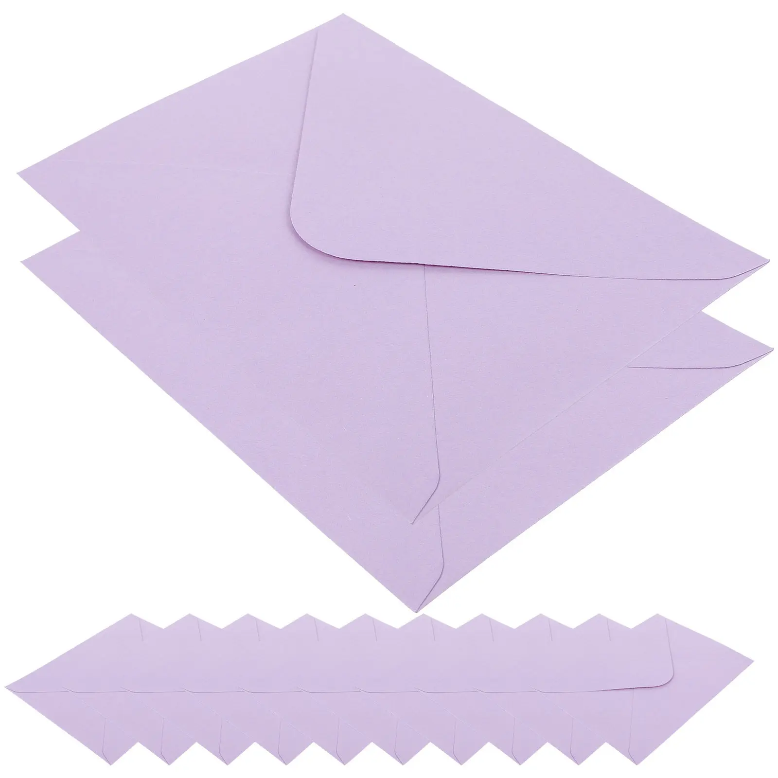 

50Pcs Blank Envelopes for Wedding Invitations Party Cards Envelope Set for Announcements Letters Personal Direct Mail Home