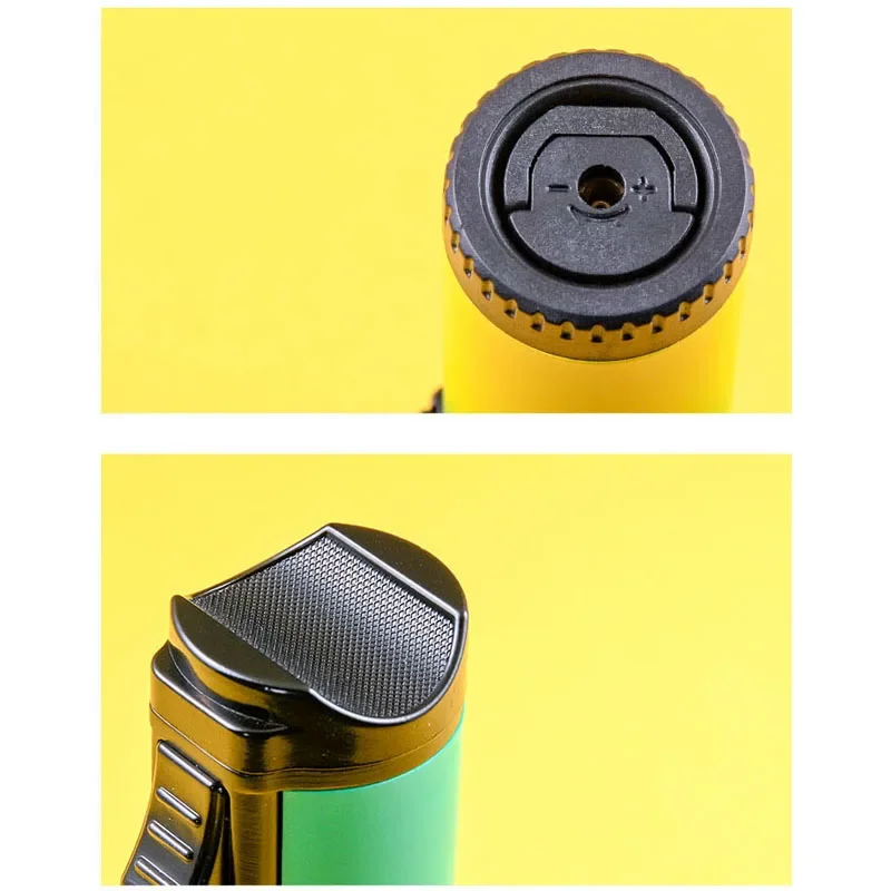 NEW High Quality Color Creative Multi-function Metal Direct Punch Lighter Windproof Lighter Outdoor EDC Camping Tools Wholesale