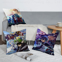 Anime Sword Art Online Pillow Cover For Bedroom Room And Living Room Sofa Decorative Cushion Cover