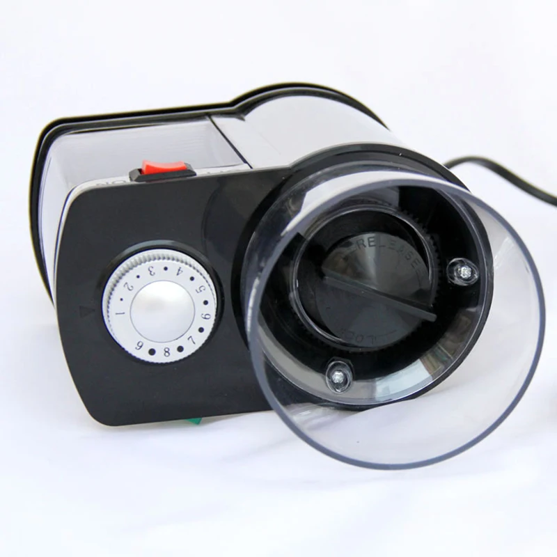 Penggiling kopi Stainless Steel, pembuat kopi elektrik komersial rumah tangga ketebalan dapat disesuaikan