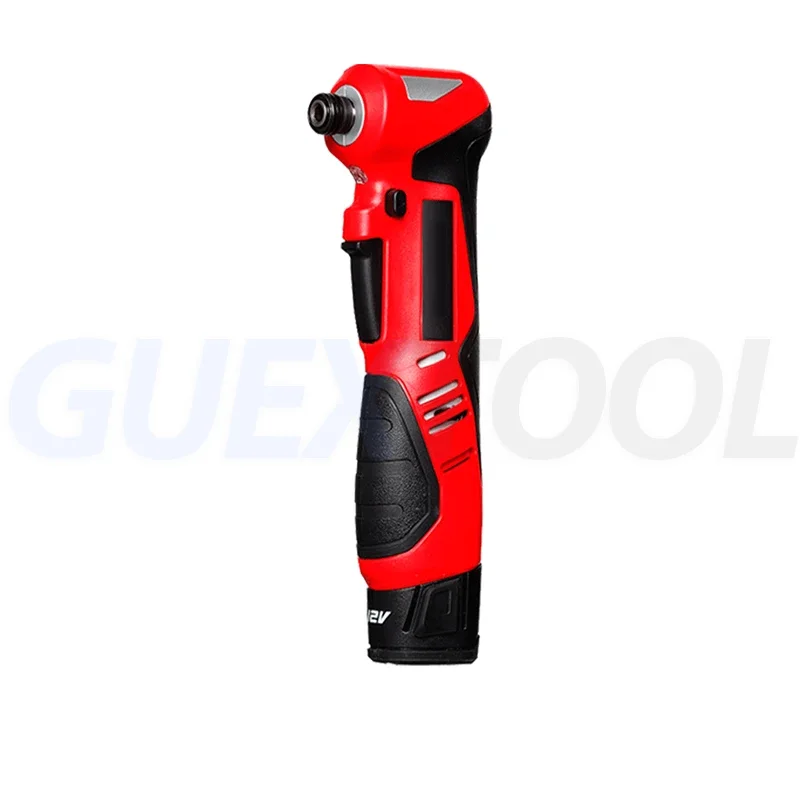 90 ° Electric Wrench Rechargeable Impact Wrench Electric Screwdriver Small Screw Drilling Machine Handheld Torque Wrench 12V