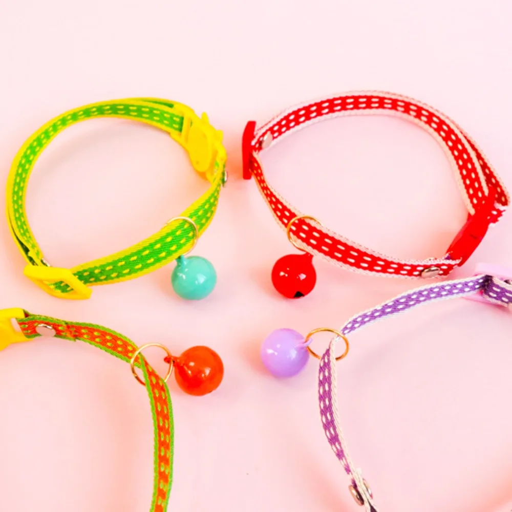 Милый-красочный-ошейник-для-кошек-с-колокольчиком-регулируемый-безопасный-с-отрывной-застежкой-для-котят-и-маленьких-кошек-щенков-яркие-аксессуары-для-питомцев-подарок