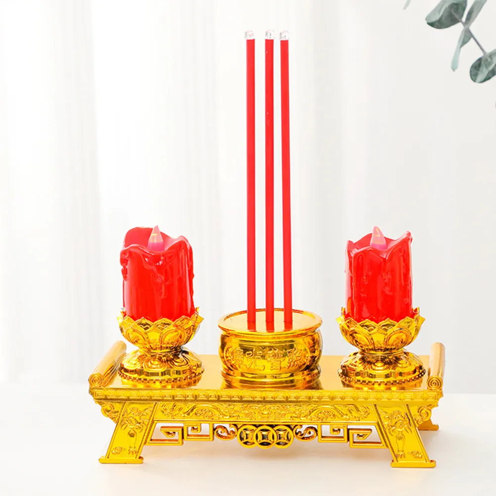 

Ретро-китайский электрический фонарь для буддийских ритуалов, медитации, декора, чайный светильник, духовный декор для дома, вечеринок, фестивалей