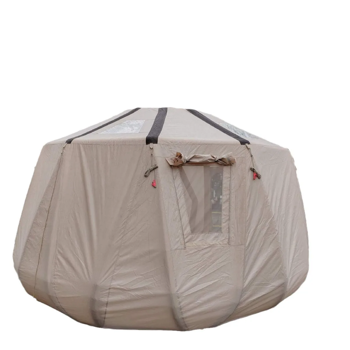 Tent Outdoor Camping Convenient Oxford Cloth with Star Top Inflatable Tent