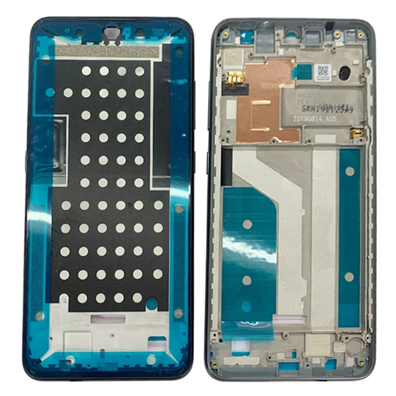 Middle Frame LCD Bezel Plate Panel Chassis Housing For Nokia 6.2 7.2 Phone Metal LCD Frame Repair Parts