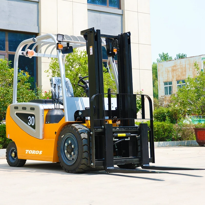

China Factory Electric Forklift Trucks Warehouse Electric Forklift 4 Wheel New Forklifts 1.5ton 2ton 3ton