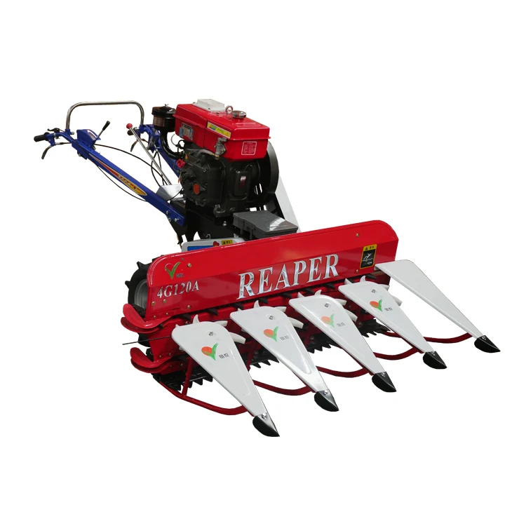 Self-propelled Mini Reaper Harvester For Harvesting Quinoa Oats Barley View More 4G120A520
