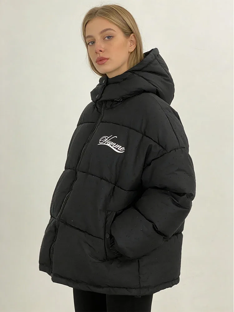 

Новая модная уличная куртка в стиле Харадзюку с вышивкой и капюшоном на молнии из хлопка для мужчин и женщин, коллекция Y2K 2026 года