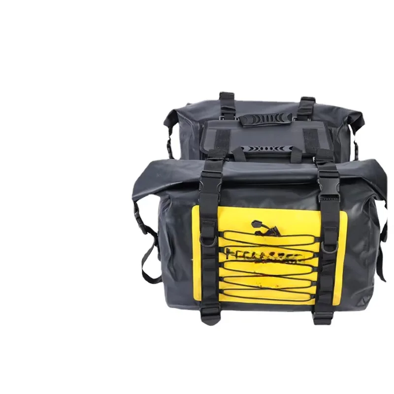Manufacture Custom Wholesale Motorcycle Saddle Bag Waterproof 60l Detachable Travel Side Bag