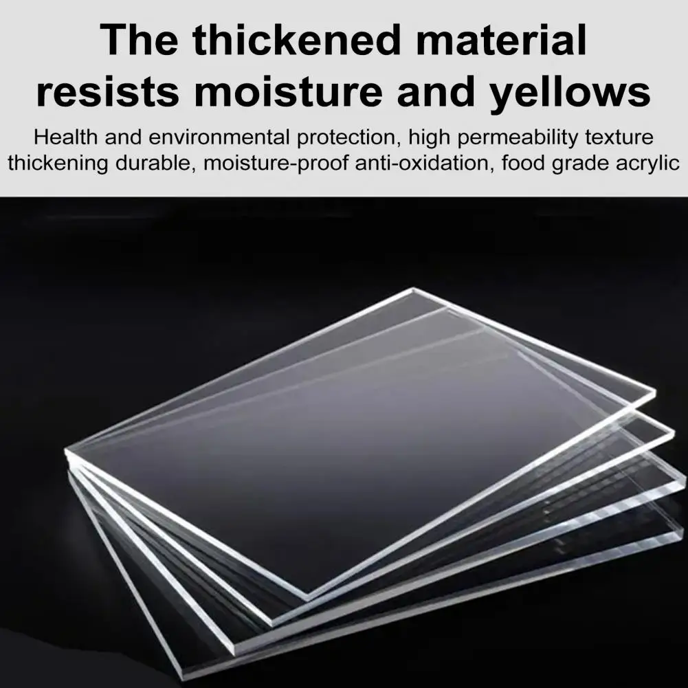 Прозрачная разделочная доска для столешницы, Рабочая поверхность с нескользящей рабочей поверхностью для кухни, дома, ресторана, предметы первой необходимости, легко