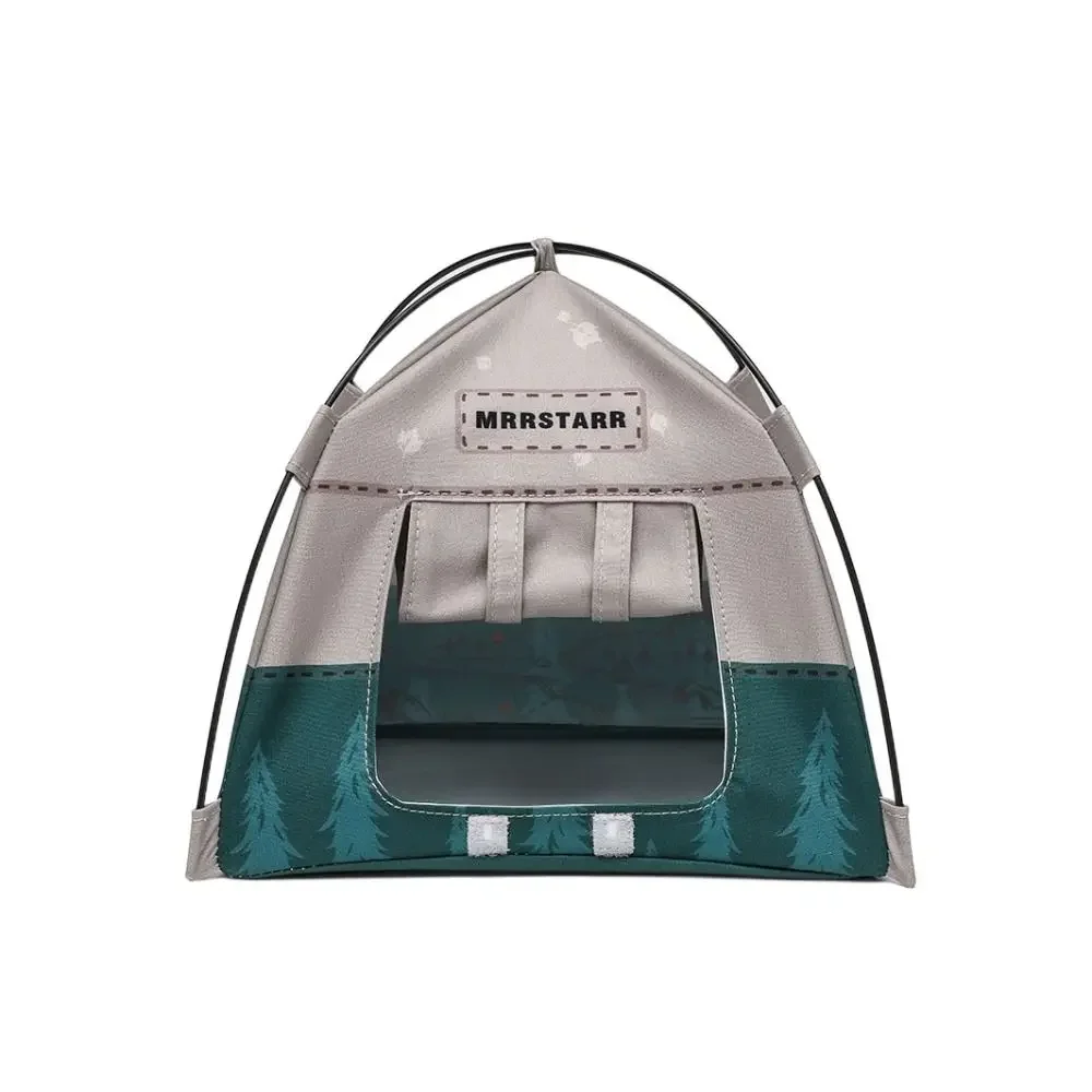 1:12 Scale Camping Tent Model Oxford Cloth Miniature Simulated Outdoor Tent Ornament Decoration Small Tent House