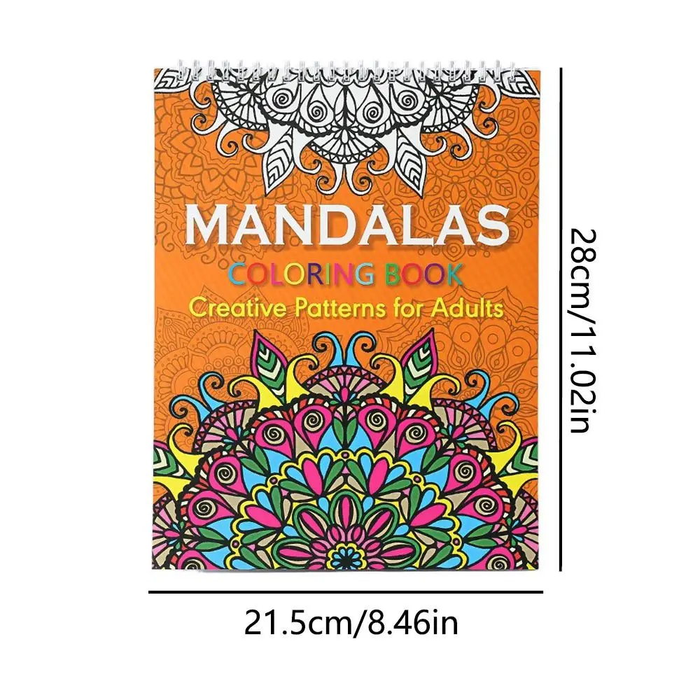 Mandala/Vogels/Vlinder/Dier Kinderen Kleurboek 20 Prachtige Foto's Enkelzijdig Aquarel Boek Dikker Papier