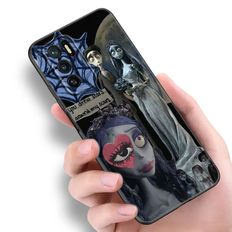 The Corpse Bride Black Silicone Phone Case For Xiaomi Redmi Note 10 11 11S 12 13 Pro 4G Plus 10S 12S 11T 5G image 5
