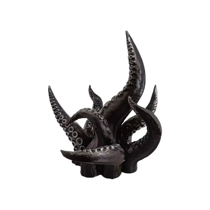 Gothic Style Octopus Tentacle Resin Desktop Ornament DIY Handmade Cool Atmosphere Decoration Gift