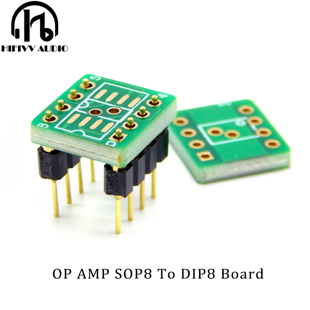 TSSOP8 SSOP8 SOP8 do DIP8 PCB SOP-8 do DIP-8 OP wzmacniacz pozłacany płytka uniwersalna DIY płytka do transformacji spoiny