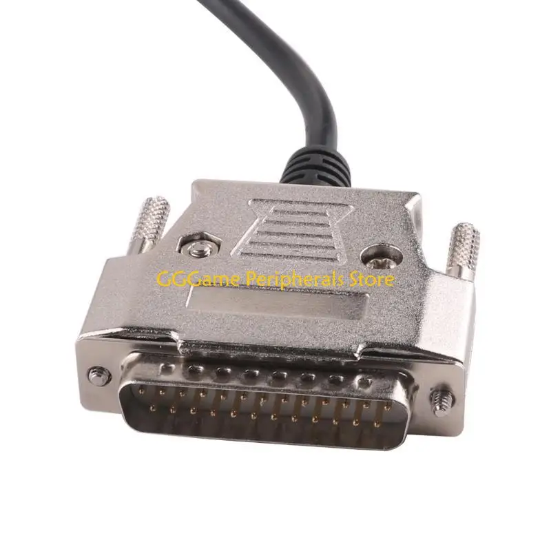 U55B USB To DB25 RS232 Converter Cable For Vintaged Printers Smooth Data Transmission