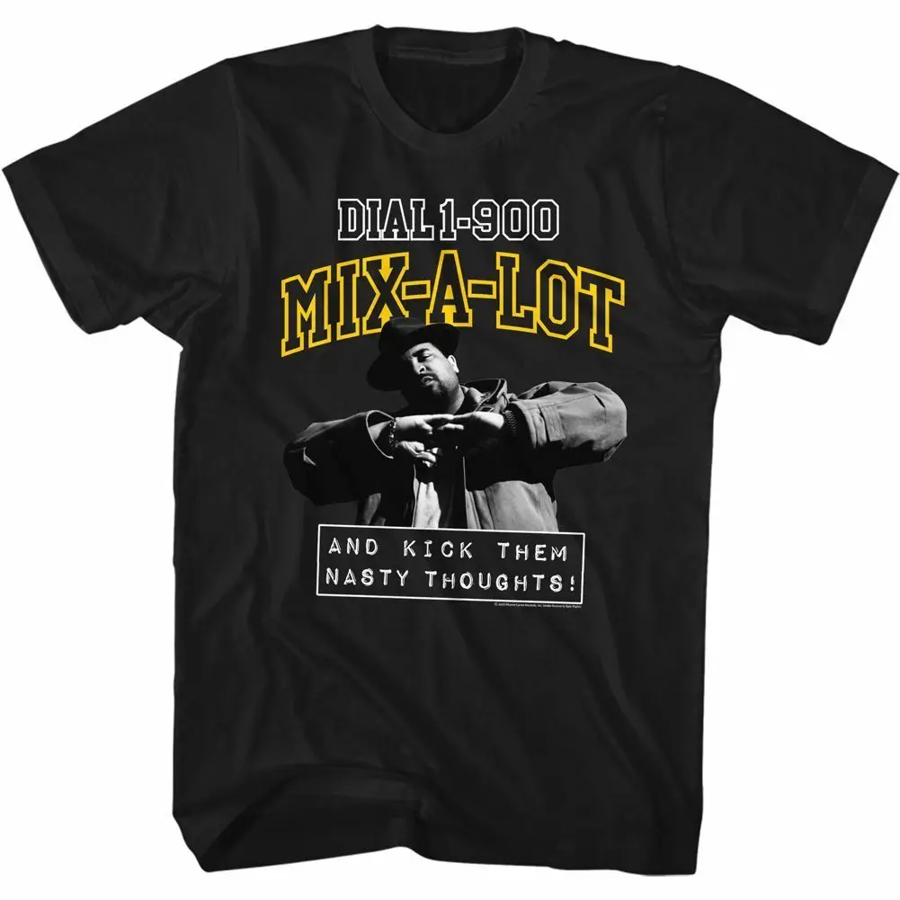 Sir Mix A Lot 1 900 Mixalot Black Adult T Shirt