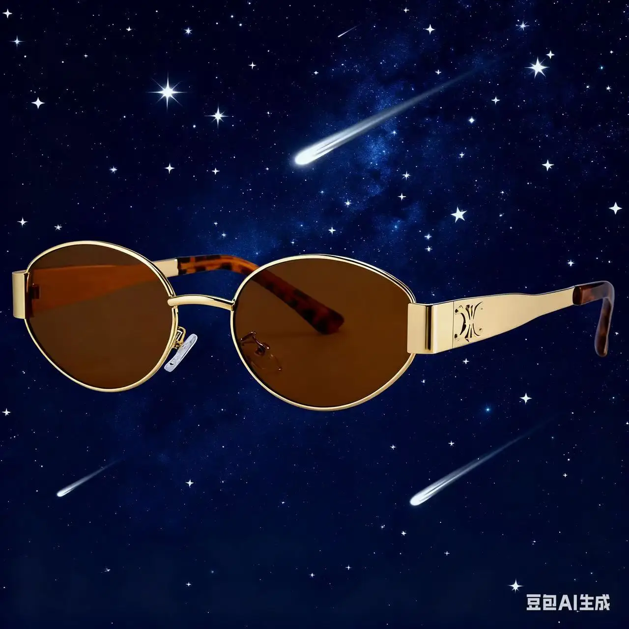 

Новые модные солнцезащитные очки в овальной оправе, персонализированные солнцезащитные очки в металлической оправе, модные солнцезащитные очки для подарков другу