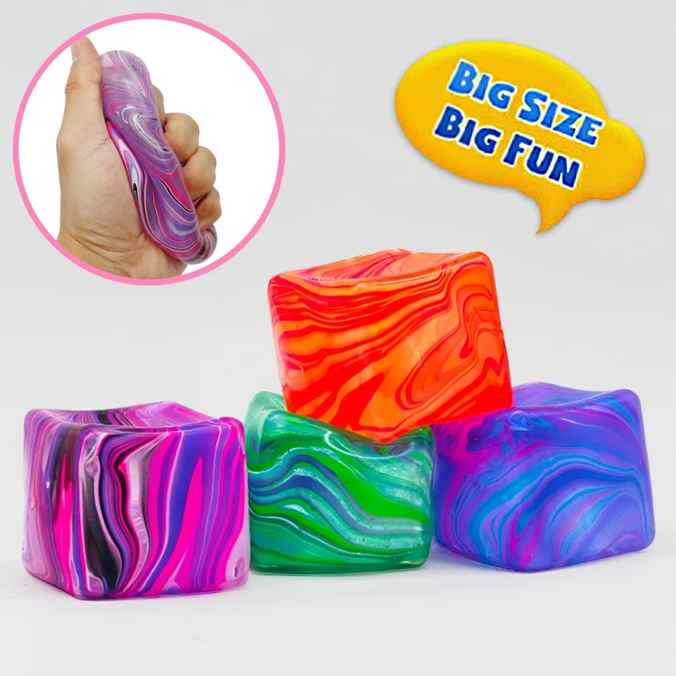

Squishy Simulation Snowflake Ice Cube Malt Sugar Squishy Stress Relief Slow Rebound Anti-Anxiety Squeeze Toy Puzzle Hands-On Toy