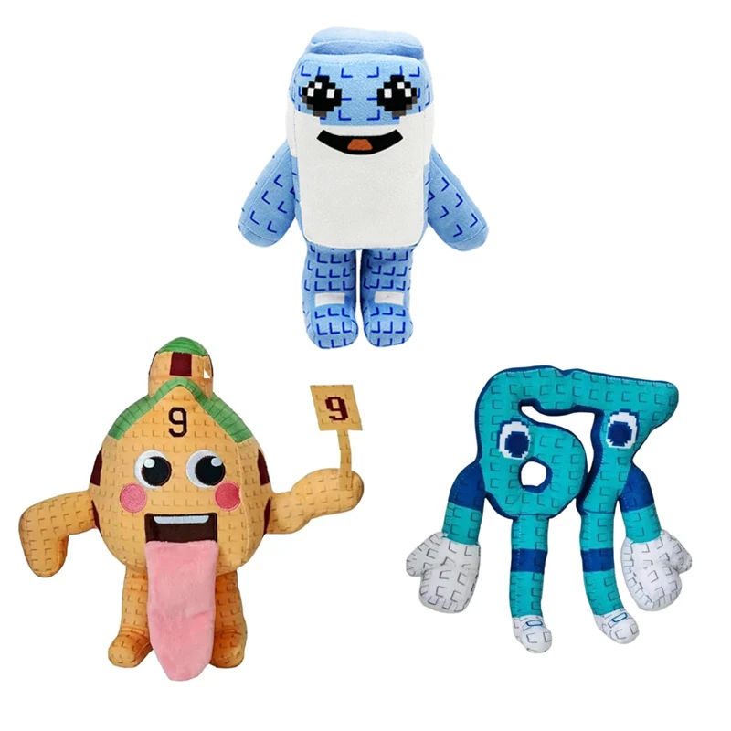 STEAL A Brainrot No.9 67 ألعاب من نسيج مخملي سرقة لعبة الدماغ شخصية محشوة دمية أنيمي تحصيل هدية الكريسماس لمحبي #2