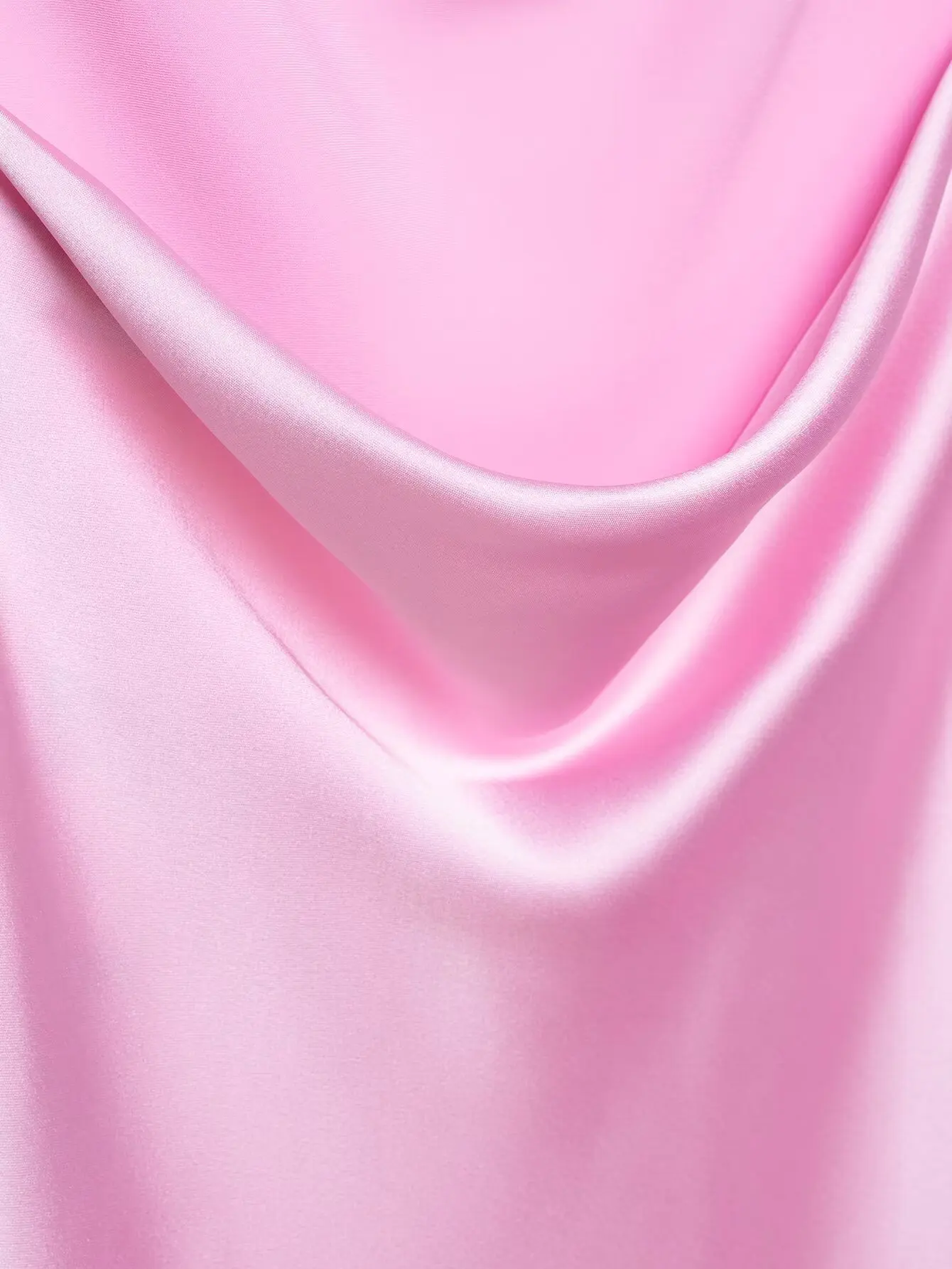 HH 2026 Neues Französisches Satin-Slip-Midikleid für Damen mit Wasserfallausschnitt und Bindeband, Elegantes Sommer-Urlaubs- und Abschlussballkleid – Detail 8