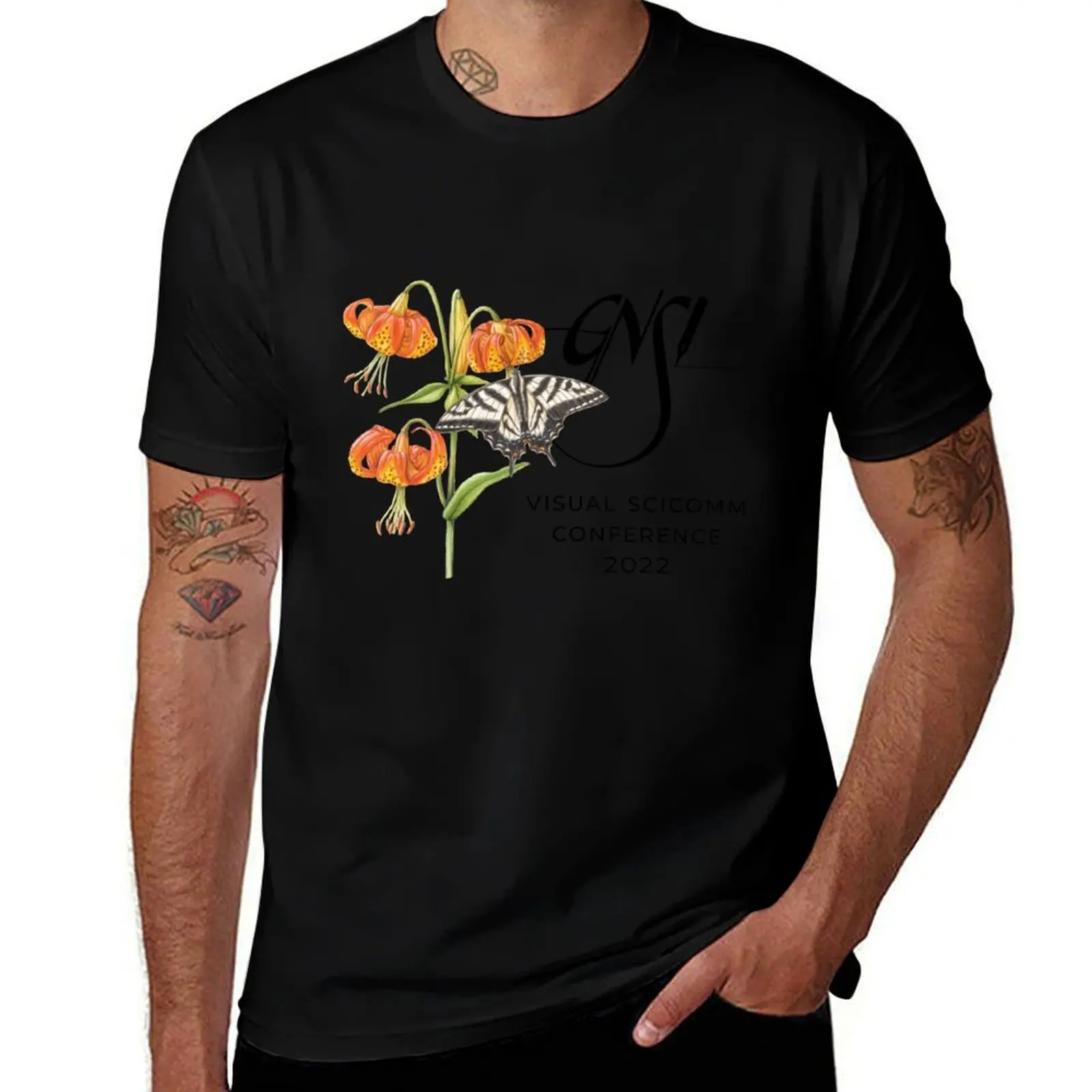 2022 GNSI conference logo (compact) T-Shirt Daily Work Short Sleeve Top T-Shirt