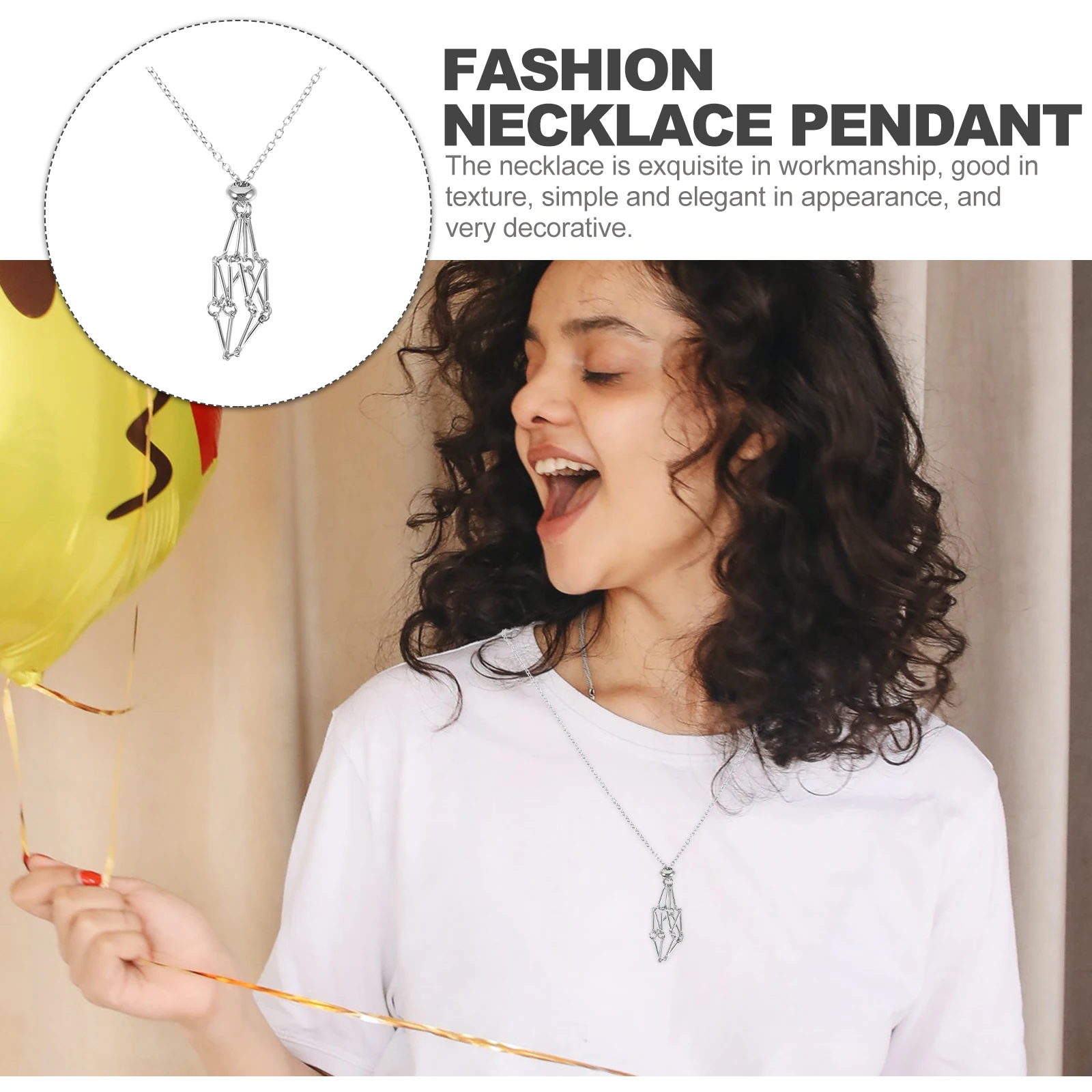 Supporto per pietra di cristallo in metallo regolabile Accessorio per gioielli fai da te Ciondolo vuoto per collane con pietre preziose Sostituzione del portacavo vintage