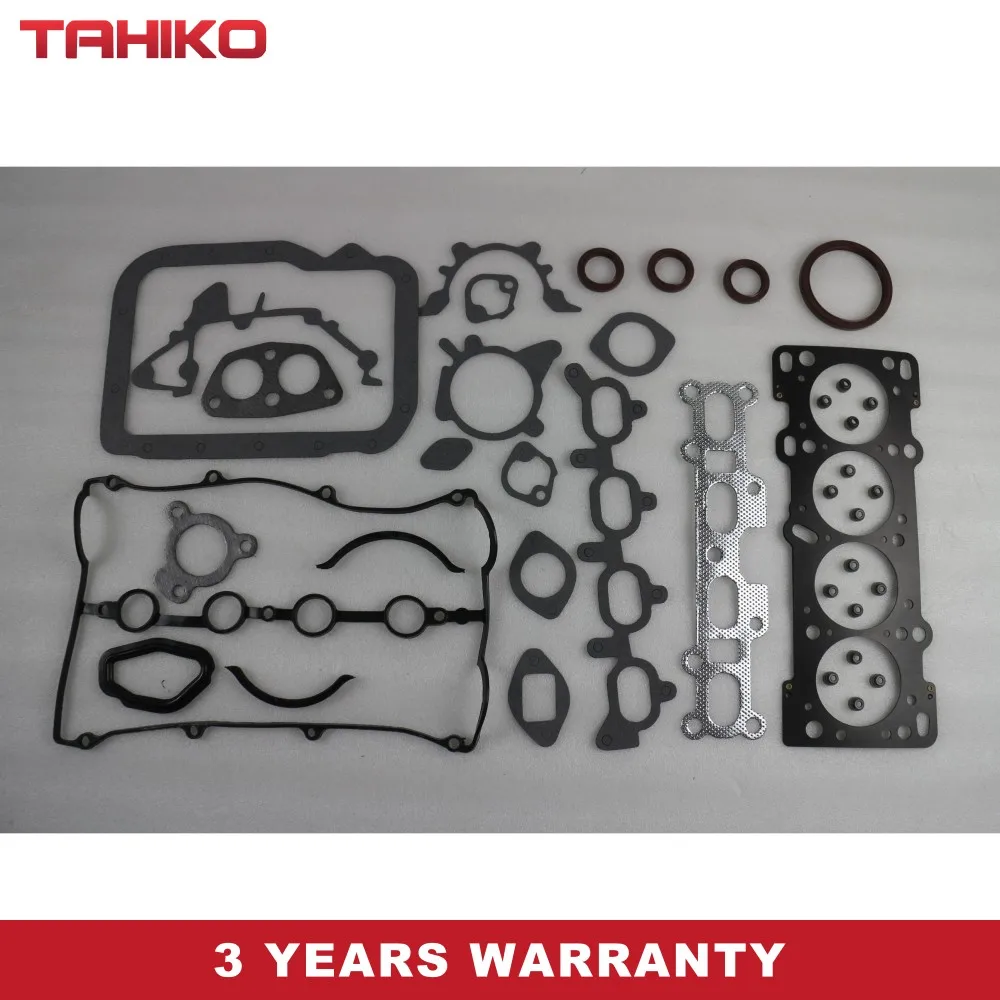 VRS Cylinder FULL HEAD OVERHAUL ENGINE GASKET Set Fit for Mazda 323 MX5 Ford Laser 1.8L 4CYL DOHC BP Engine Code DS950