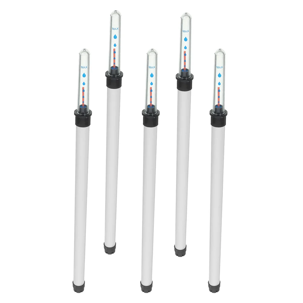 

5Pcs Hydrometer for Plants Water Depth Level Display Meter Soil Moisture Indicator Garden Potted Plant Watering Gadget