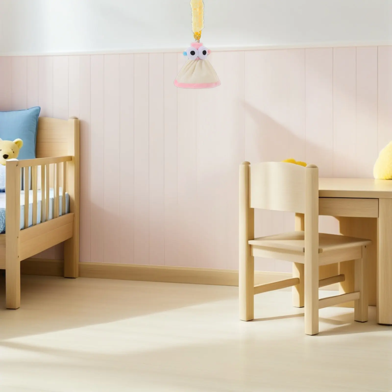 

Мультяшный подвесной ночник для детской комнаты, милый настенный светильник с сенсорным диммером, мягким теплым светом для девочек