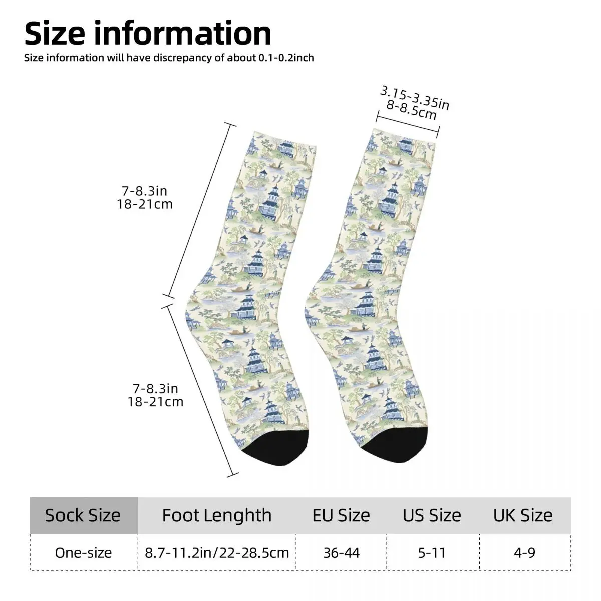 Chinoiserie Tapestry Men Women Socks Cycling Novelty Spring Summer Autumn Winter Stockings Gift