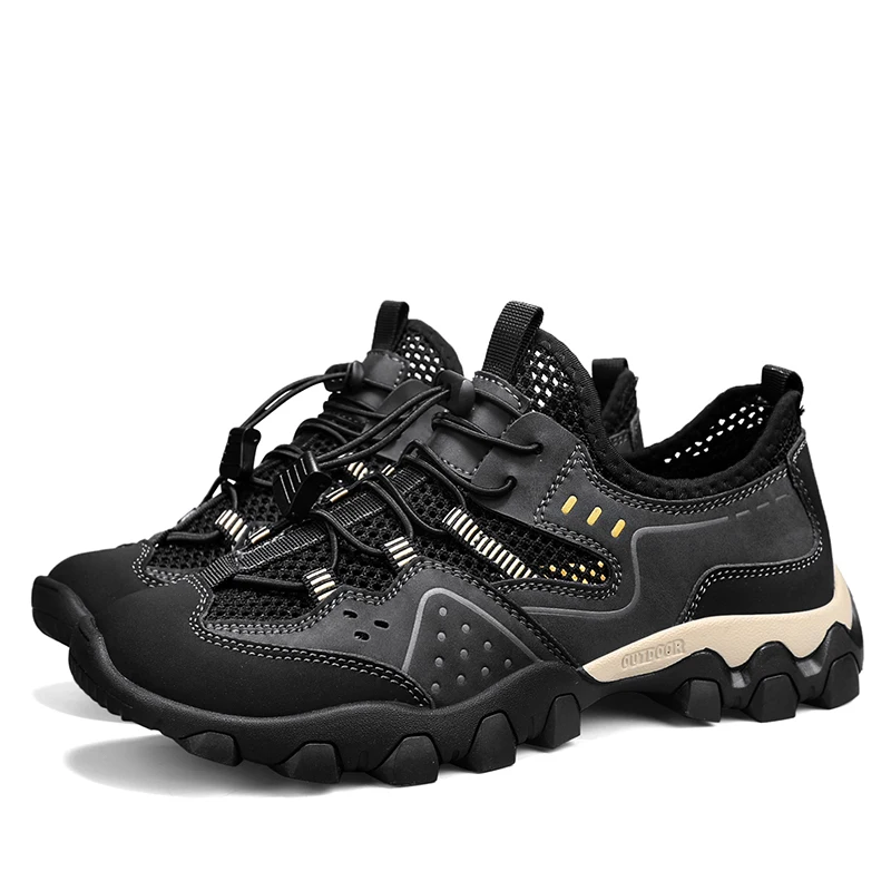

Men'S Outdoor Anti Slip And Wear-Resistant Shoes Hiking Shoes Jogging And Hiking Shoes Breathable And Comfortable For Daily Wear