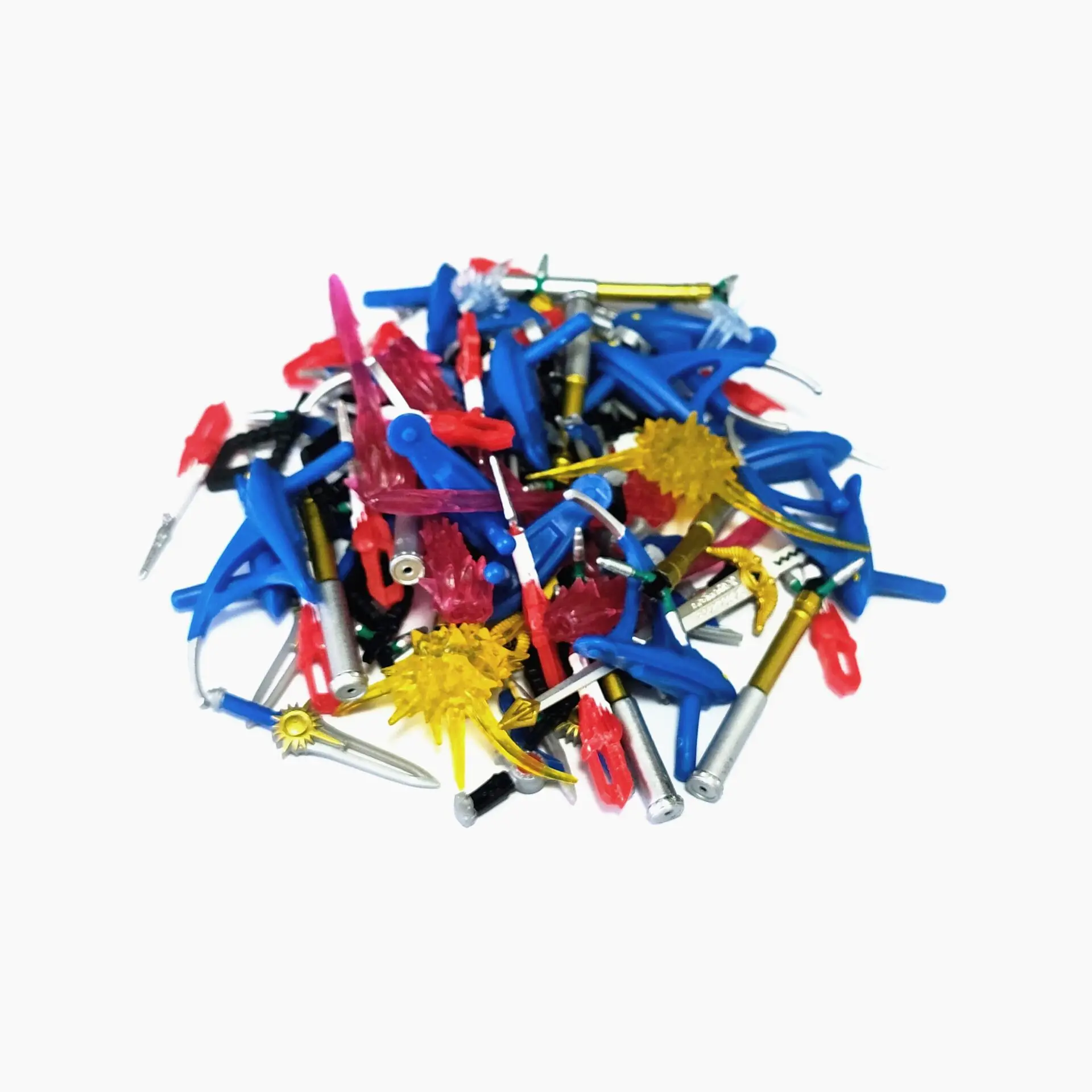 مجموعة من عشوائية قوة رينجرز السيف بندقية سلاح مسدس انفجار تأثير دعوى ل 6 "مقياس عمل الشكل تمثال دمية