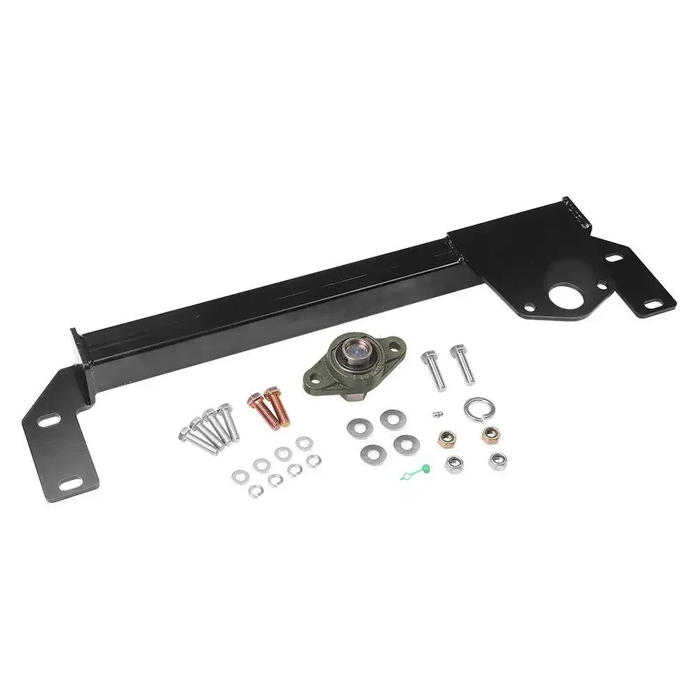 Steering Gearbox Stabilizer Kit, Dual Steering Stabilizer Shock Absorption Support Bar - Fix Dead Swing Question