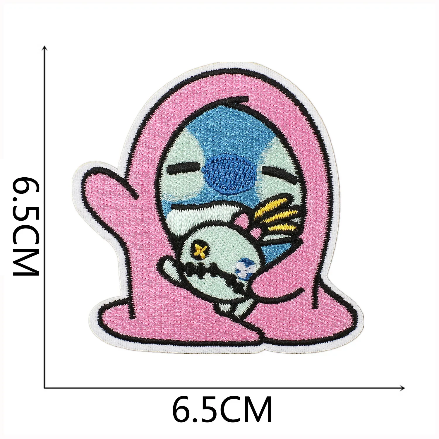 Disney Stitch Cartoon Patches para Vestuário, Patches fundíveis, Patches bordados DIY, Ferro na roupa, Viagem, Vestuário