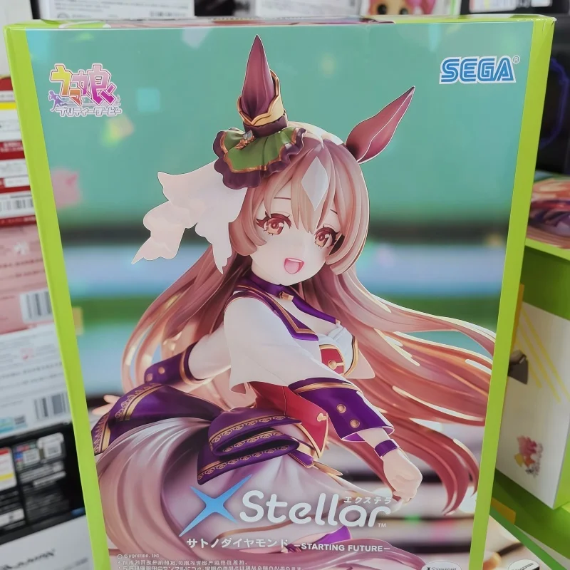 

В наличии: Оригинальная коллекционная фигурка Sega Uma Musume Pretty Derby Satono Diamond, Satono Crown, Xstellar, Kawaii Toy Doll, аниме-фигурка