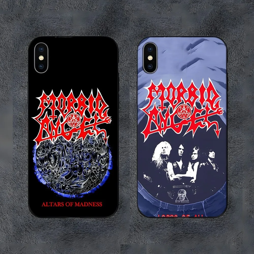 

Cool Mental Rock Morbid-Angel Phone Case For Samsung S24,S21,S22,S23,S30,Ultra,S20,S30,Plus,S21 Fe,10,9,5G Silicone Cover