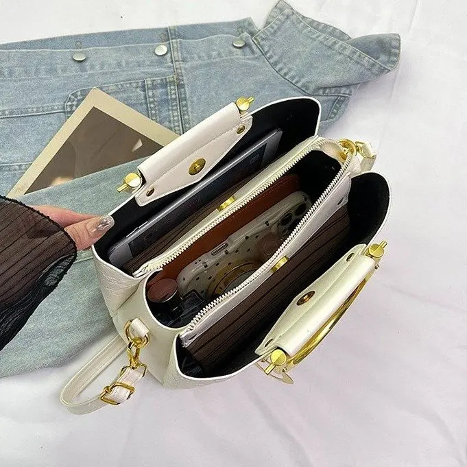 

Осень 2024, новинка 557, модная и популярная сумка через плечо на одно плечо, повседневная универсальная маленькая квадратная сумка, изысканная женская сумка