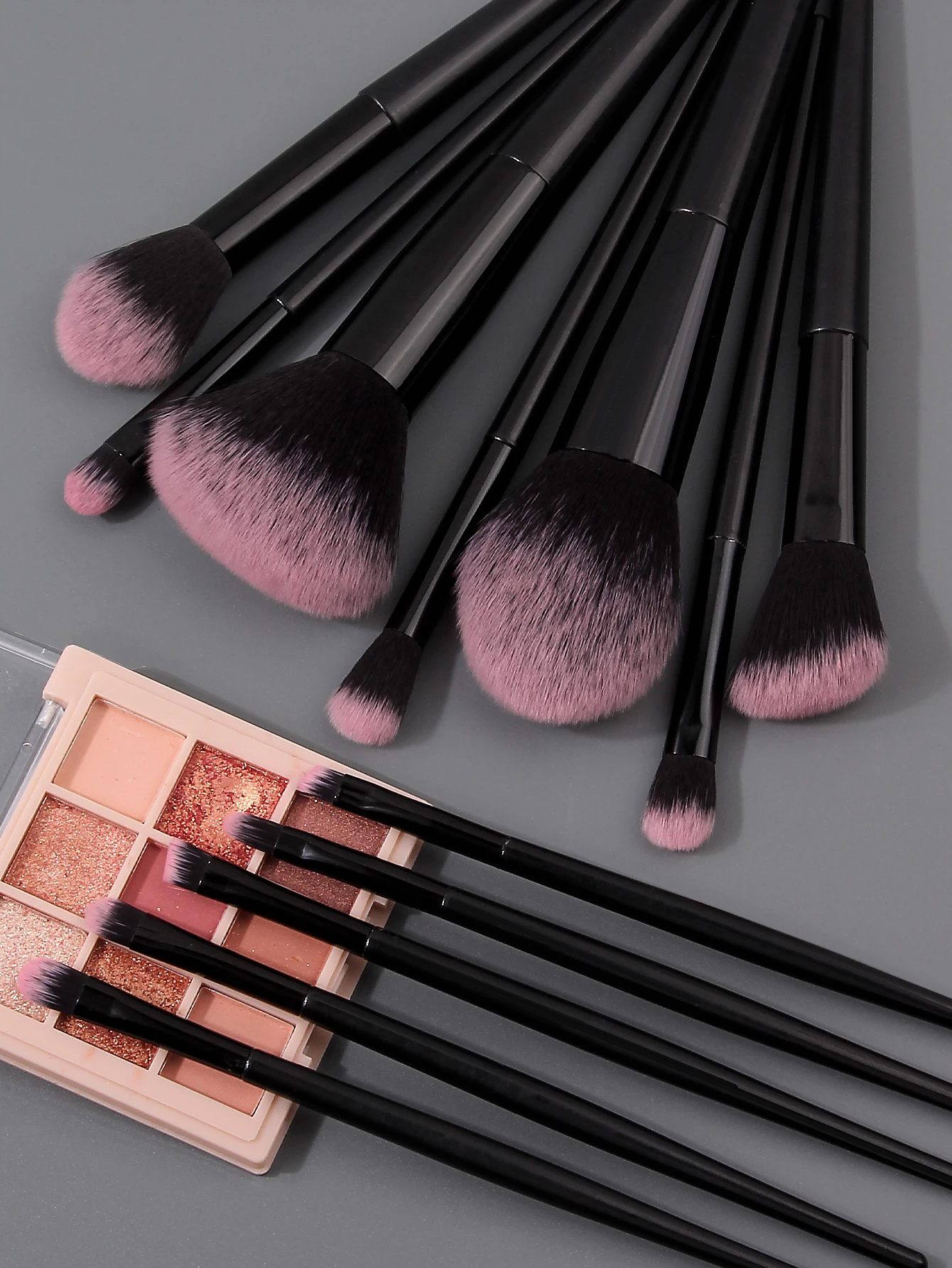 Shining Star Bucket 13PCS Makeup Brush Set 12 Synthetic Bristle Makeup Brushes Portable Storage Novice Full Set Of Tools