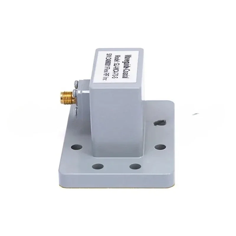 WR-137 Right Angle Waveguide to Coax Adapter UDR70 Flange 5.38-8.17GHz Female Connector