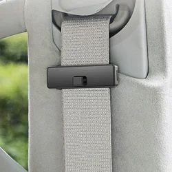 2Pcs Adjustable Car Safety Seat Belts Holder Stopper Buckle Clamp Car Seat Belt Fixing Clips Car Seat Belt Ornaments Accessories