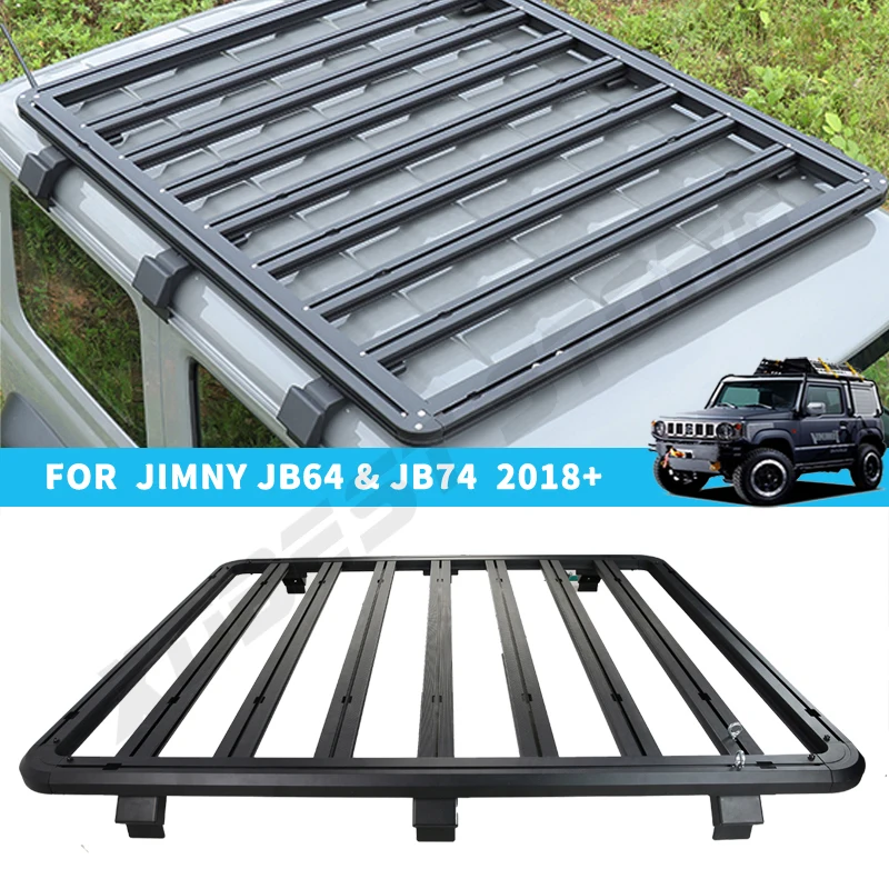 Roof Rack Platform for Suzuki Jimny JB64 JB74 2019 2020 2021 2022 2023 Roof Rack Car Top Luggage Cross Bar Jimny Accessories