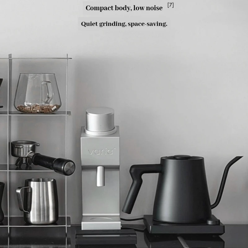 Varia Vs3 Electric Coffee Grinder Portable Small Size High Power Anti Flying Powder For Home Espresso Pour Over Coffee Brewing