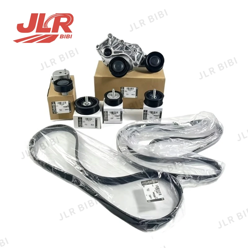 1set(7PCS)  LR071035 LR106769 LR036304 LR071040 Drive Belt Tensioner Kit Fit For Land Rover Range Rover 2013-2022 5.0L V8